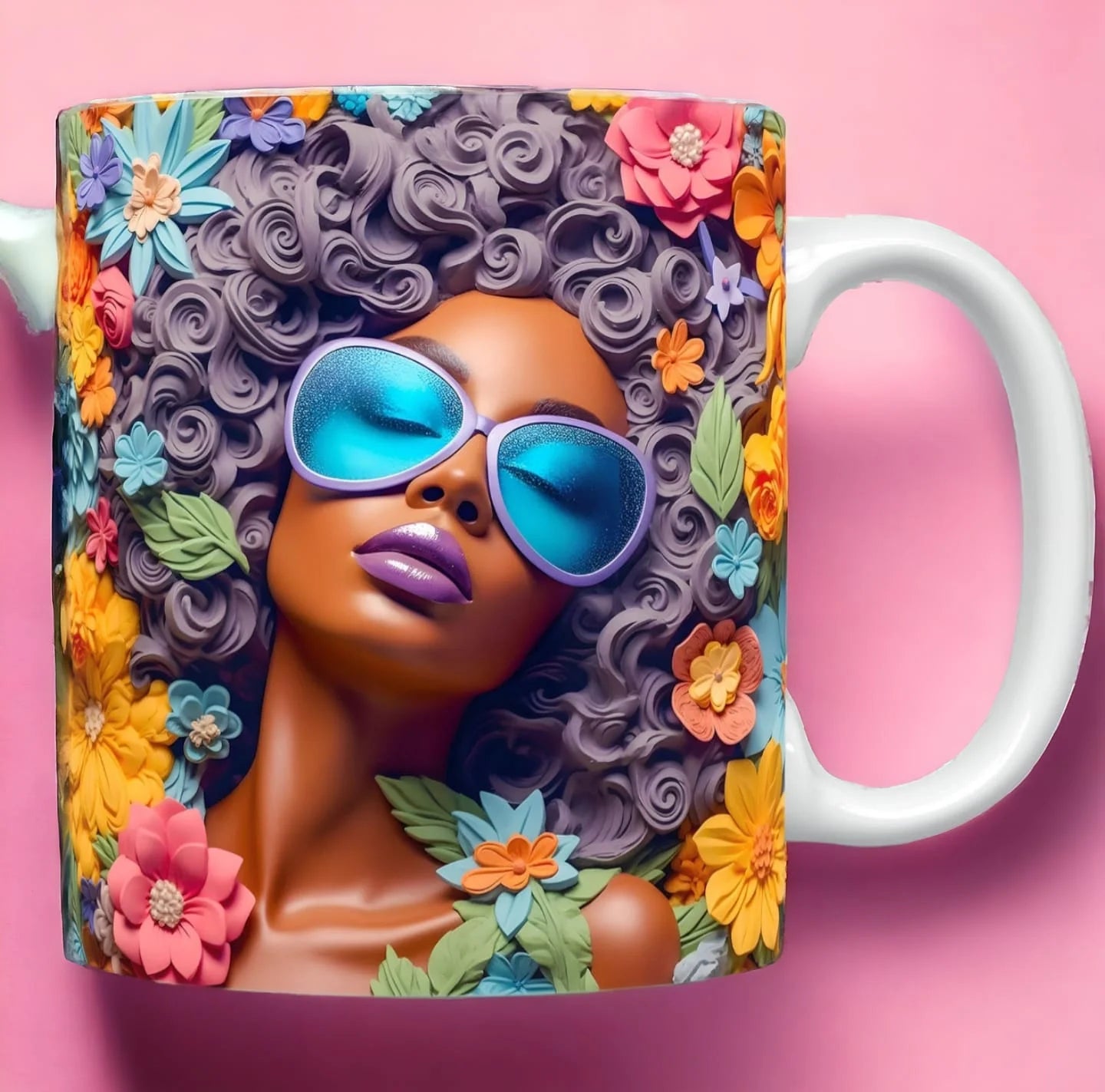 Cana personalizată, Frumoasa femeie model 3, Ceramica, Alb, 350 ml