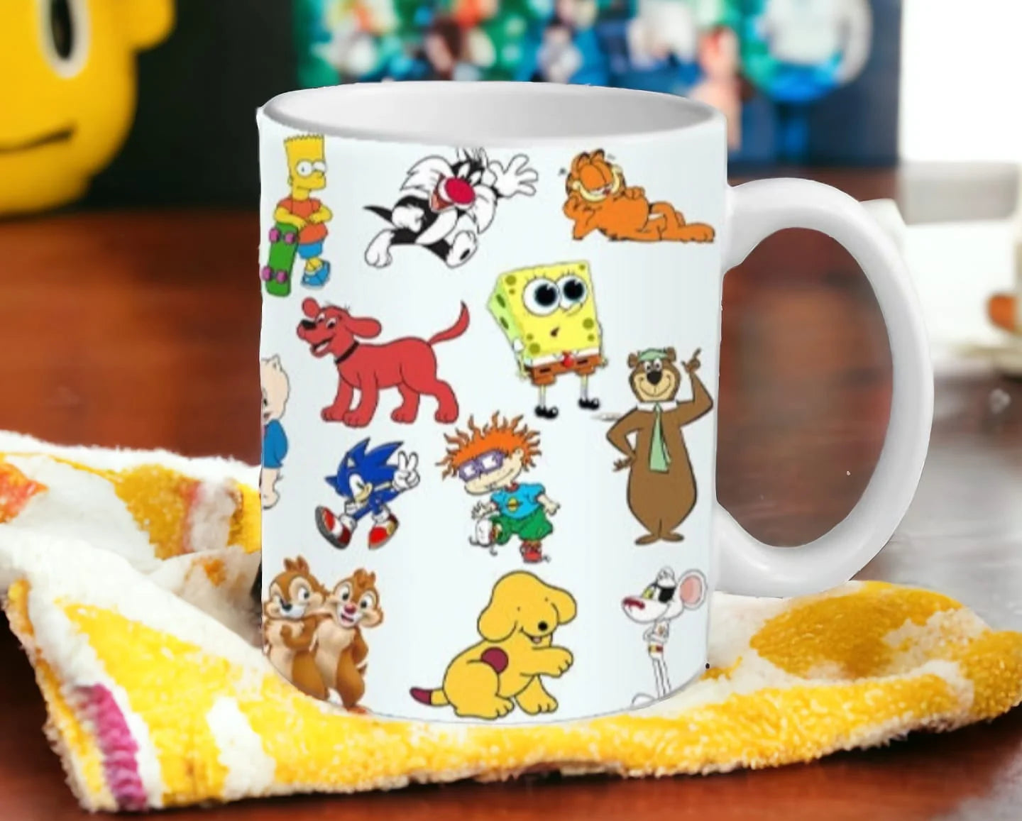 Cana personalizată, Din copilarie, Ceramica, Alb, 350 ml