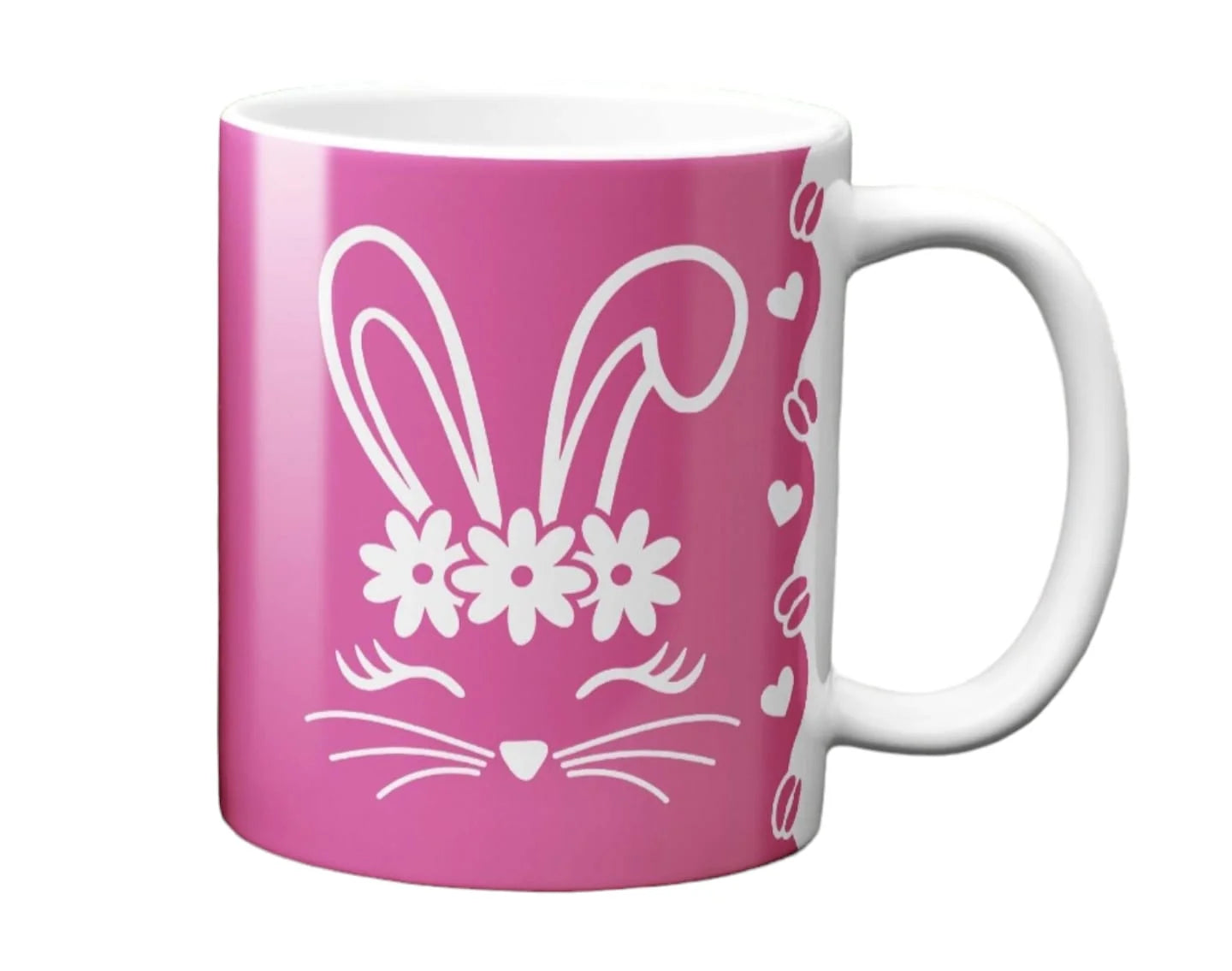 Cana personalizata, Paste fericit model 4, Ceramica, Alb, 350 ml