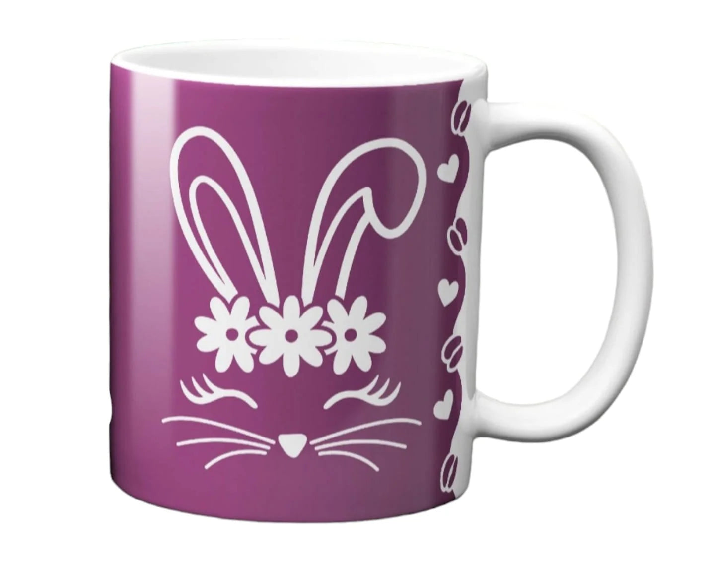 Cana personalizata, Cadou de Paste model 1, Ceramica, Alb, 350 ml