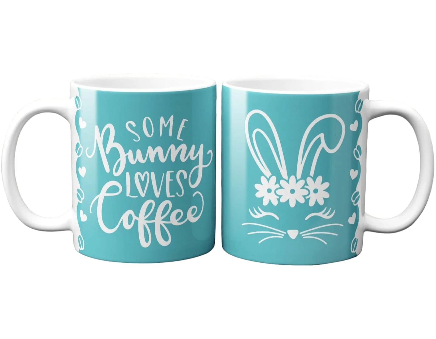 Cana personalizata, Cadou de Paste model 2, Ceramica, Alb, 350 ml