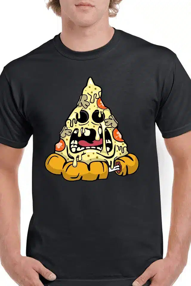 Tricou personalizat Bărbați - Pizza Monster