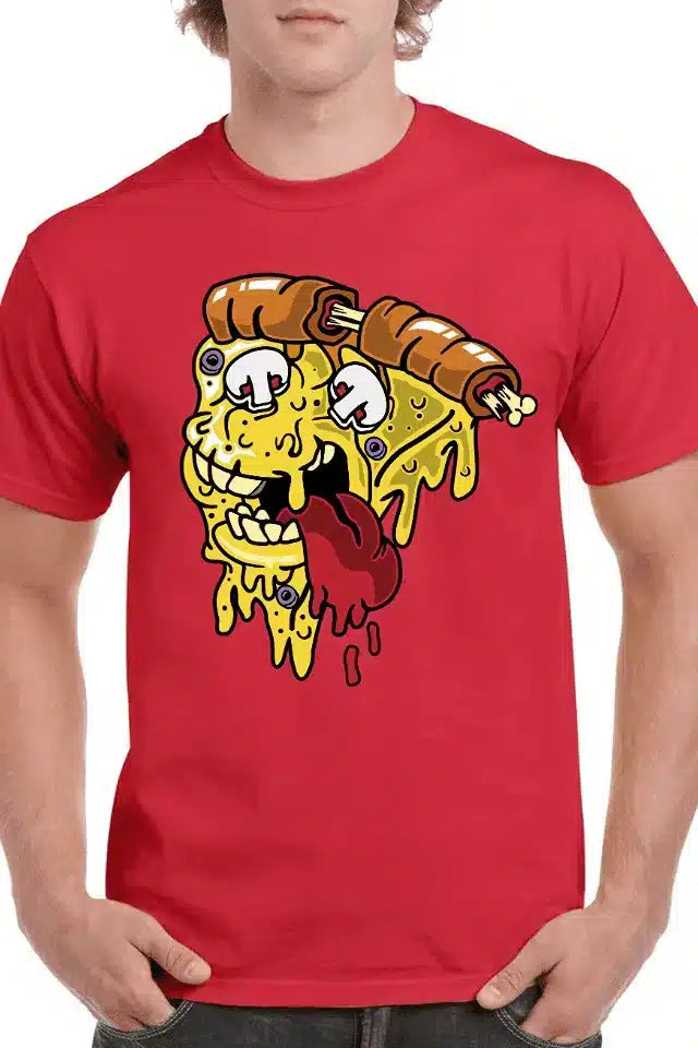 Tricou personalizat Bărbați - Pizza Monster 2