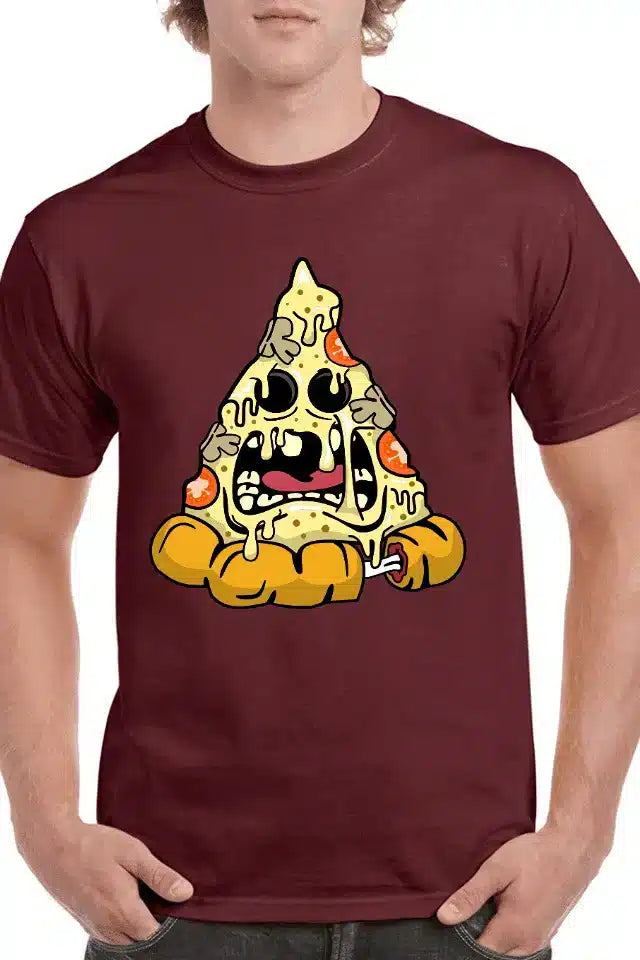 Tricou personalizat Bărbați - Pizza Monster
