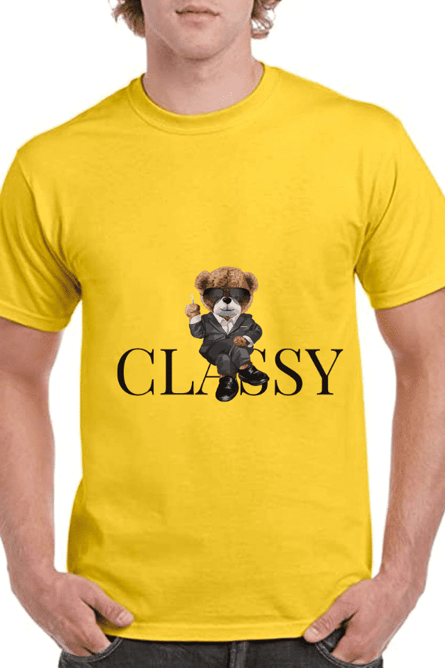 Tricou personalizat Bărbați - Classy Bear