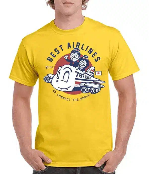 Tricou personalizat Bărbați - Best Airlines