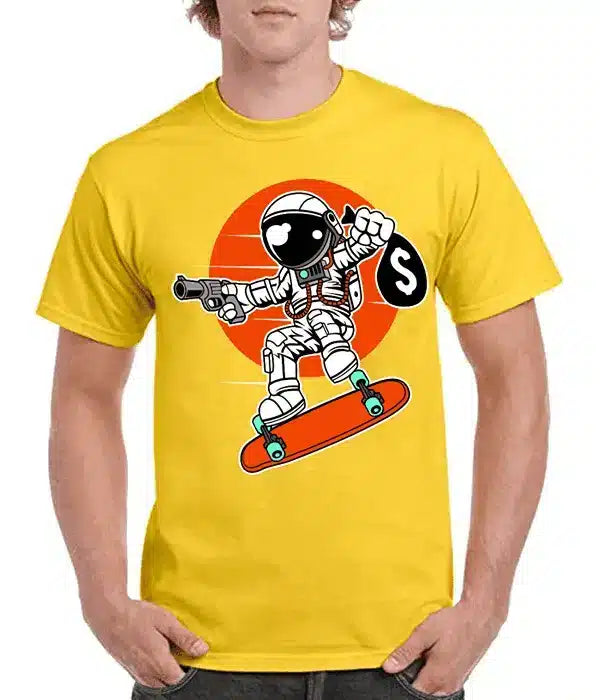 Tricou personalizat Bărbați - Jaf în cosmos
