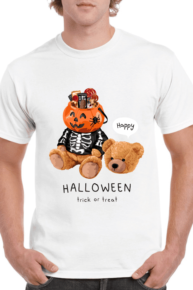 Tricou personalizat Bărbați - Happy Hollowen