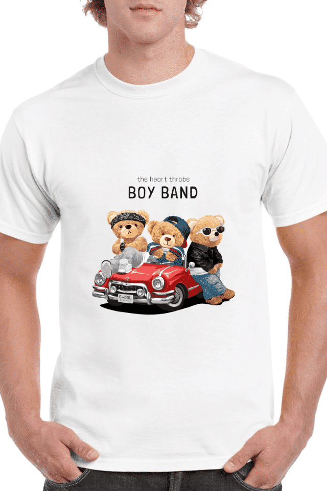 Tricou personalizat Bărbați - Boy band