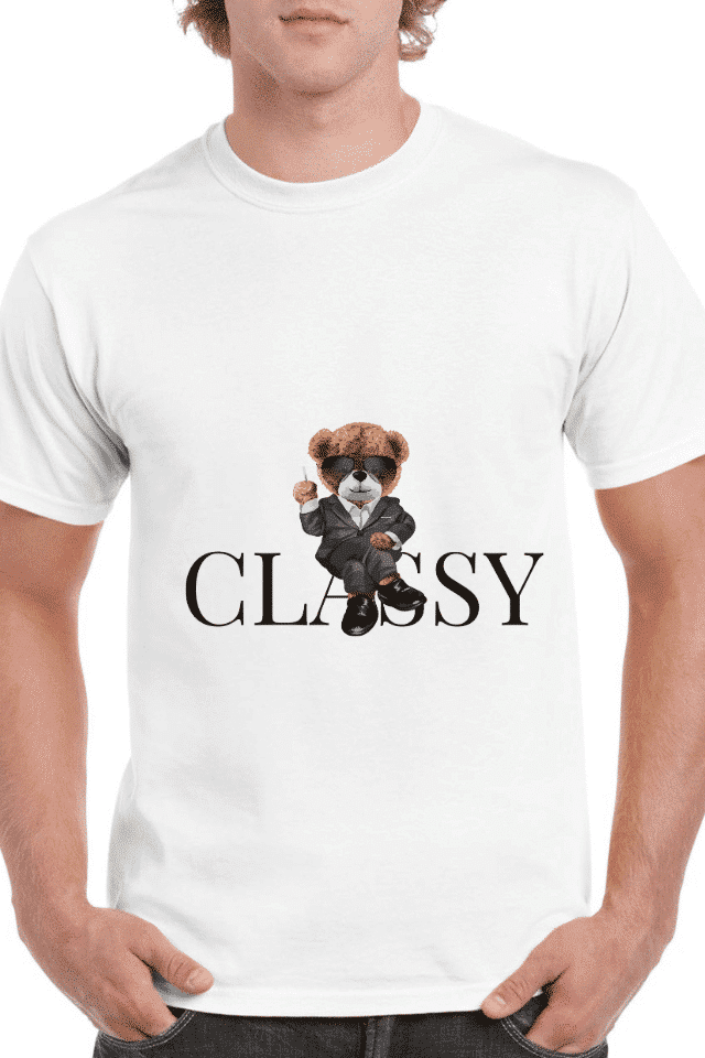 Tricou personalizat Bărbați - Classy Bear