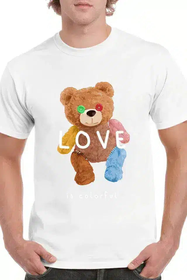 Tricou personalizat Bărbați - Love Is Colorful