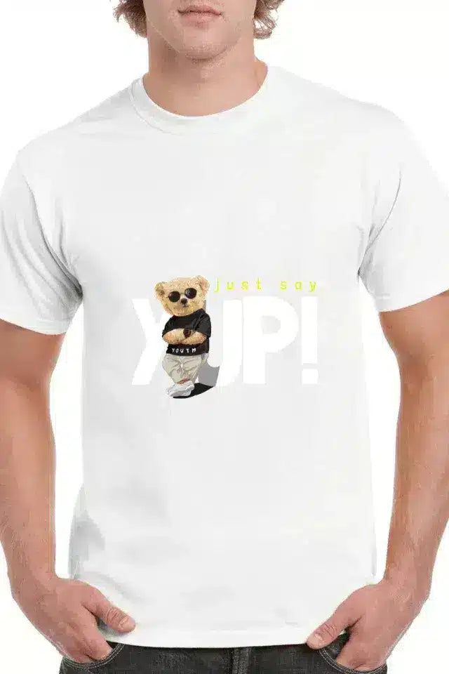 Tricou personalizat Bărbați - Just say YUP!