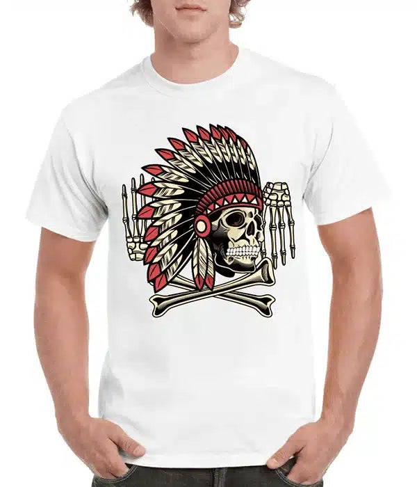 Tricou personalizat Bărbați - Indian Apache