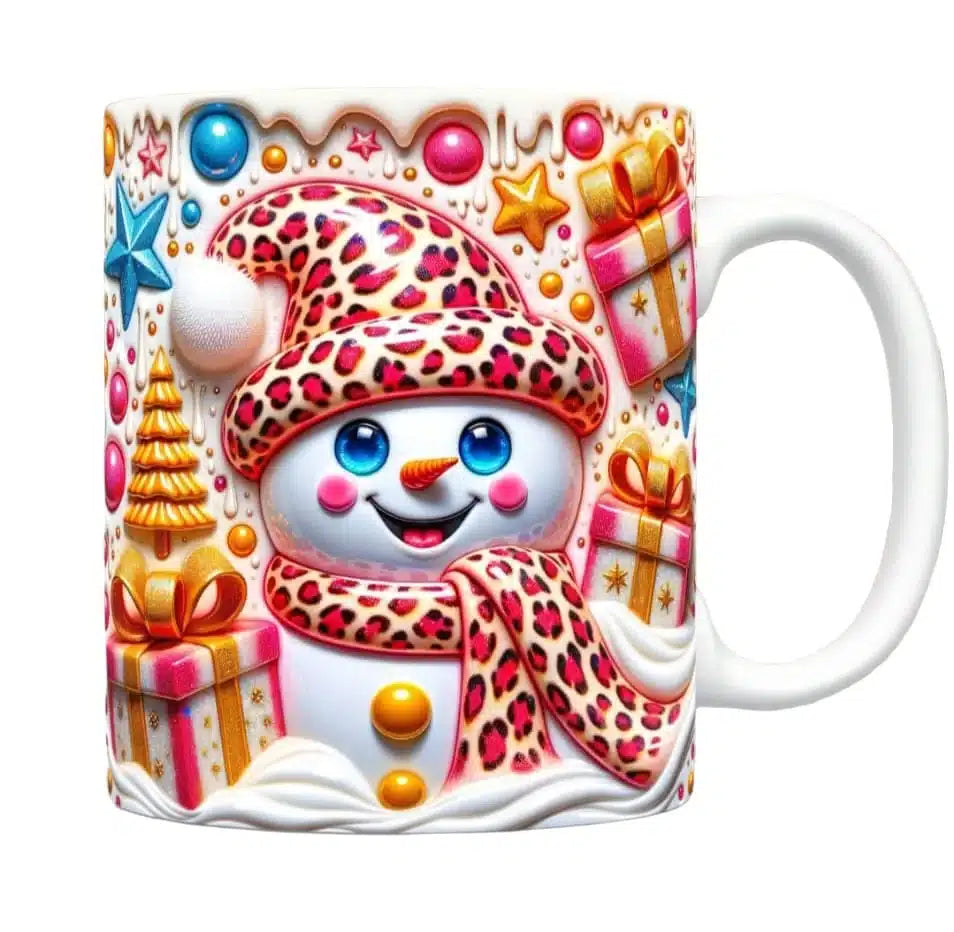 Cana personalizata, Om de Zapada Model 8, Ceramica, Alb, 350 ml