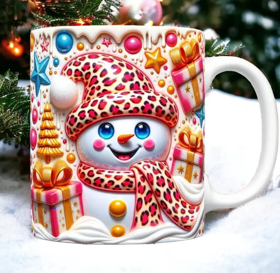 Cana personalizata, Om de Zapada Model 8, Ceramica, Alb, 350 ml