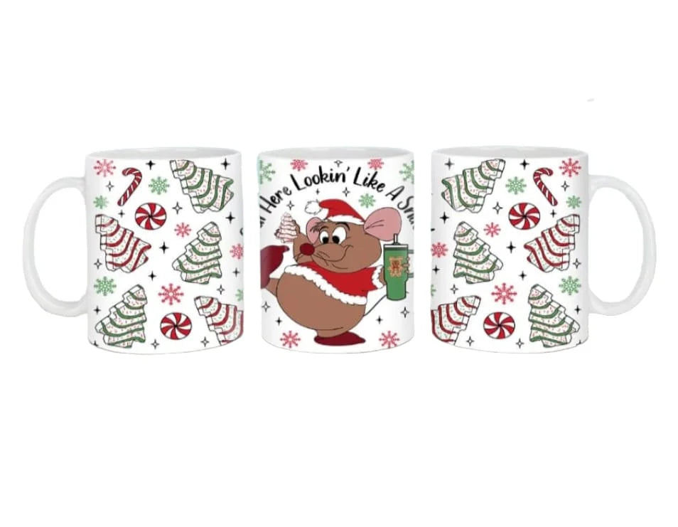 Cana personalizata, Pretty Sheepy, Ceramica, Alb, 350 ml