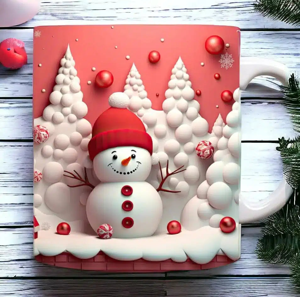 Cana personalizata, Om de zapada Model 23, Ceramica, Alb, 350 ml