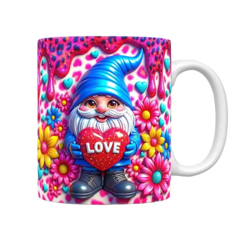 Cana personalizata, Love Day, Ceramica, Alb, 350 ml