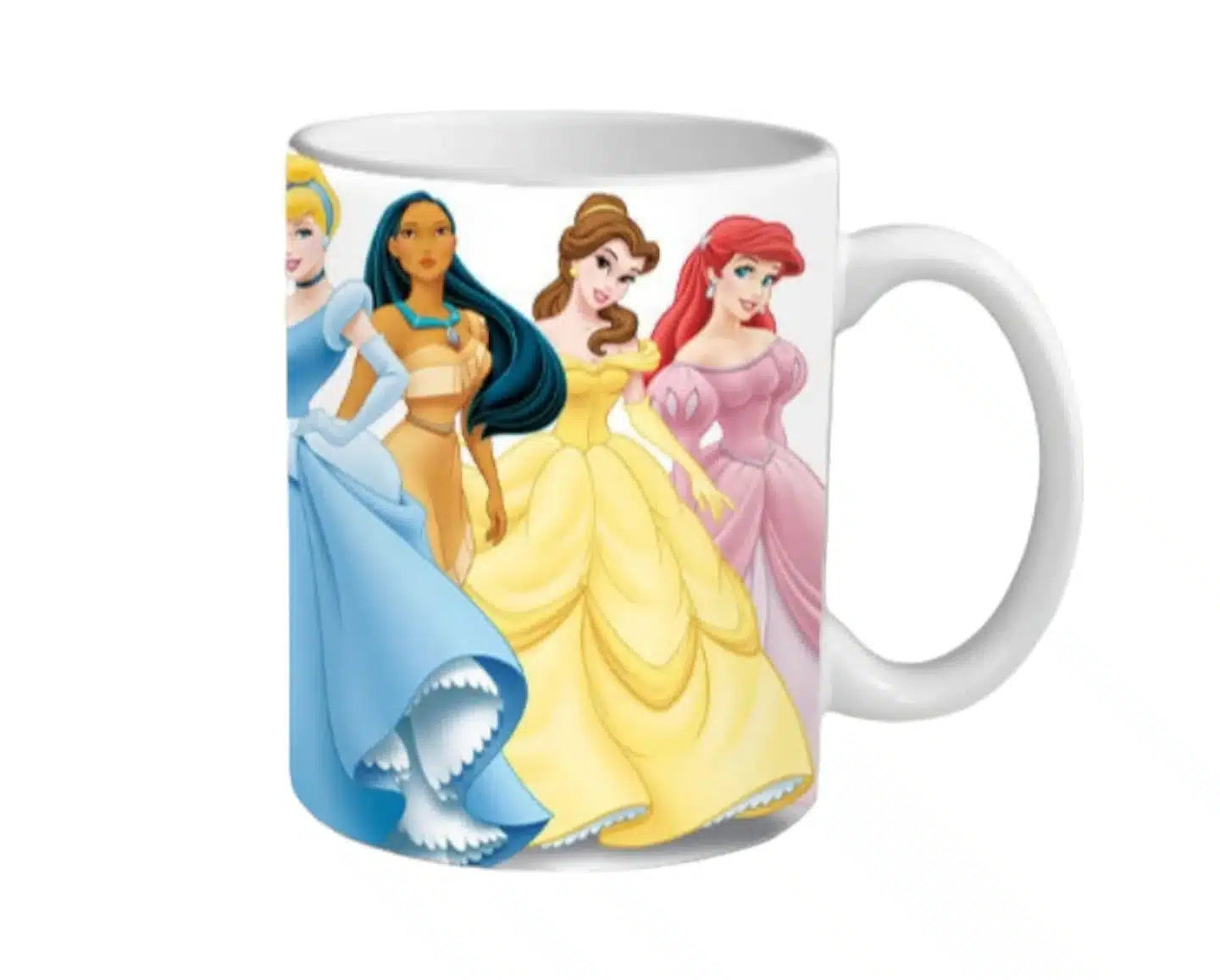 Cana personalizata, Nascuta pentru a fi o printesa, Ceramica, Alb, 350 ml