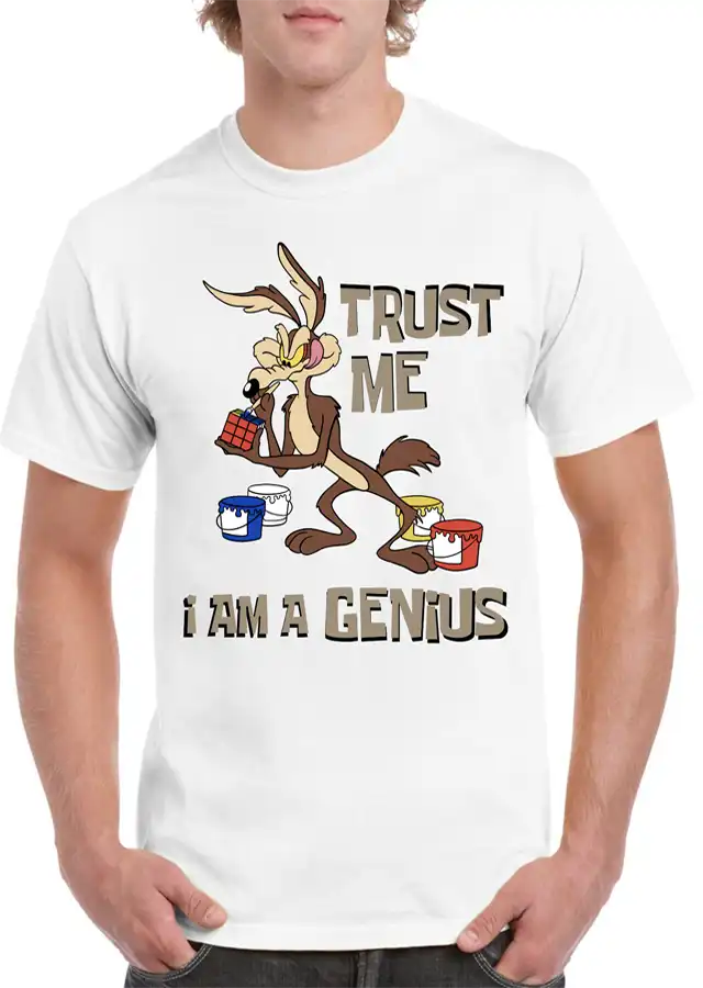 Tricou personalizat Bărbați - Trust me i am a GENIUS