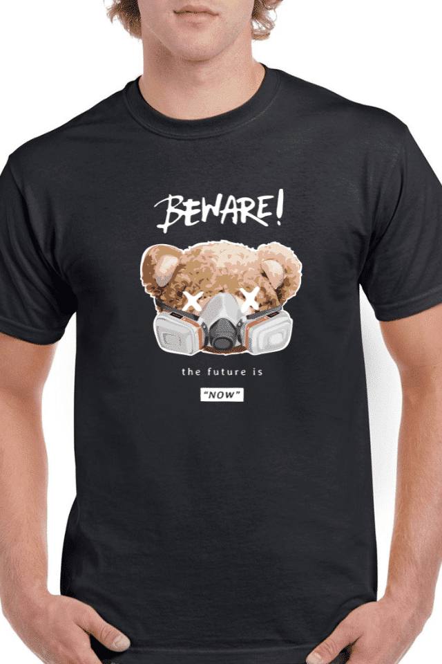 Tricou personalizat Bărbați - Beware! The future is NOW