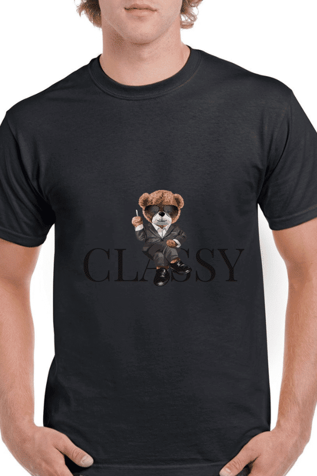 Tricou personalizat Bărbați - Classy Bear