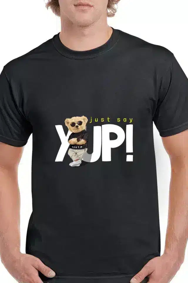 Tricou personalizat Bărbați - Just say YUP!