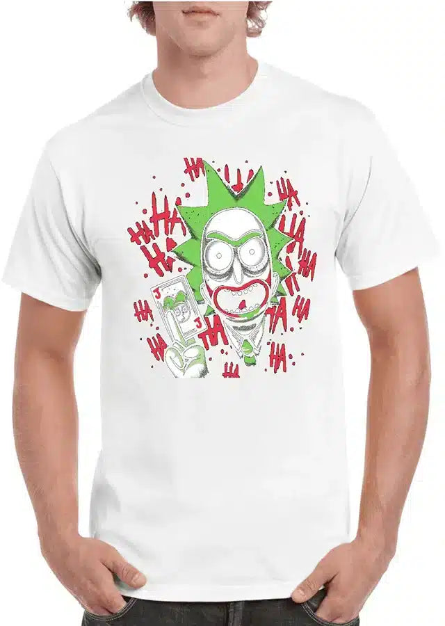 Tricou personalizat Bărbați - Rick is Jocker