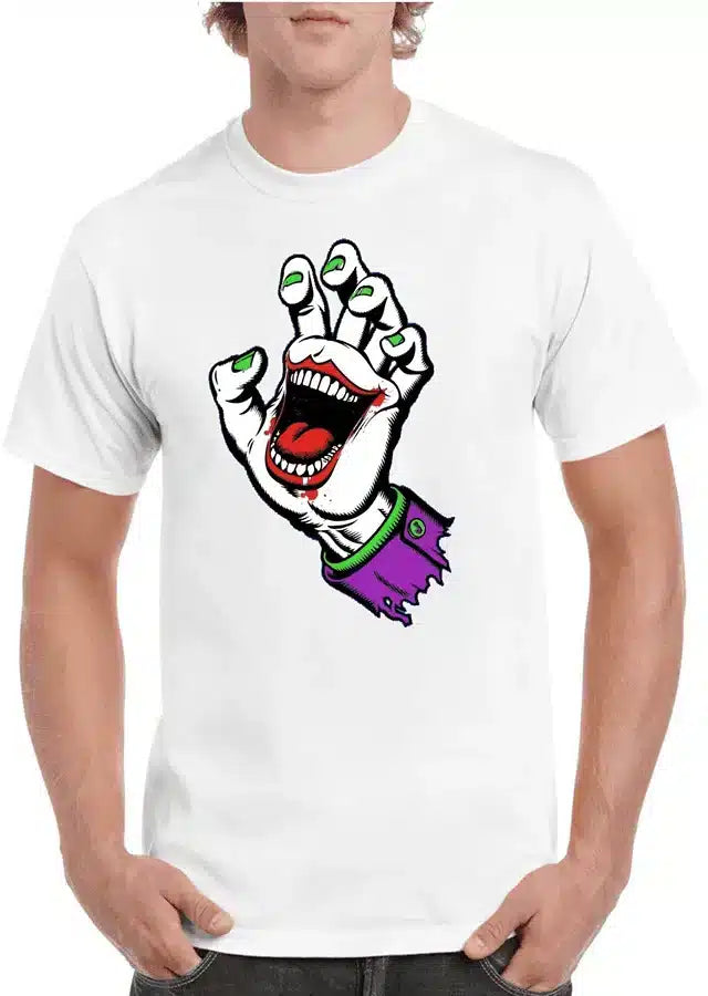 Tricou personalizat Bărbați - The hand of the joker