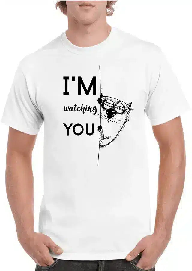 Tricou personalizat Bărbați - I'M watching YOU