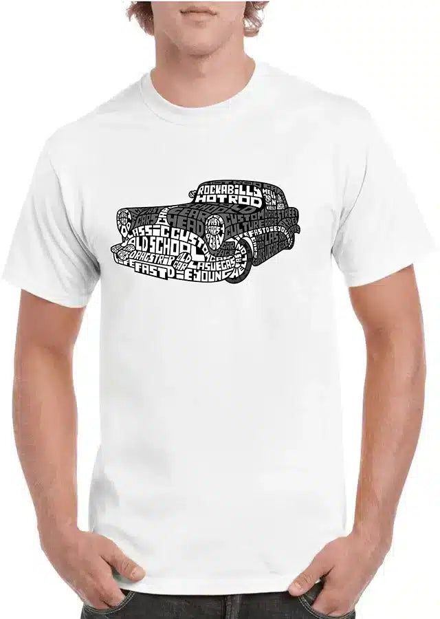 Tricou personalizat Bărbați - Old Car