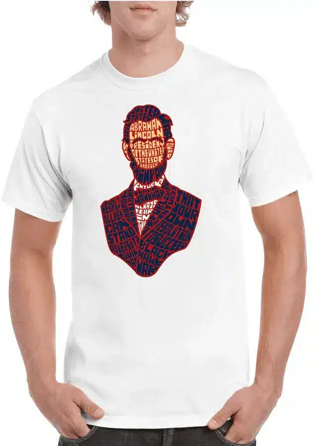 Tricou personalizat Bărbați - Abraham Lincoln