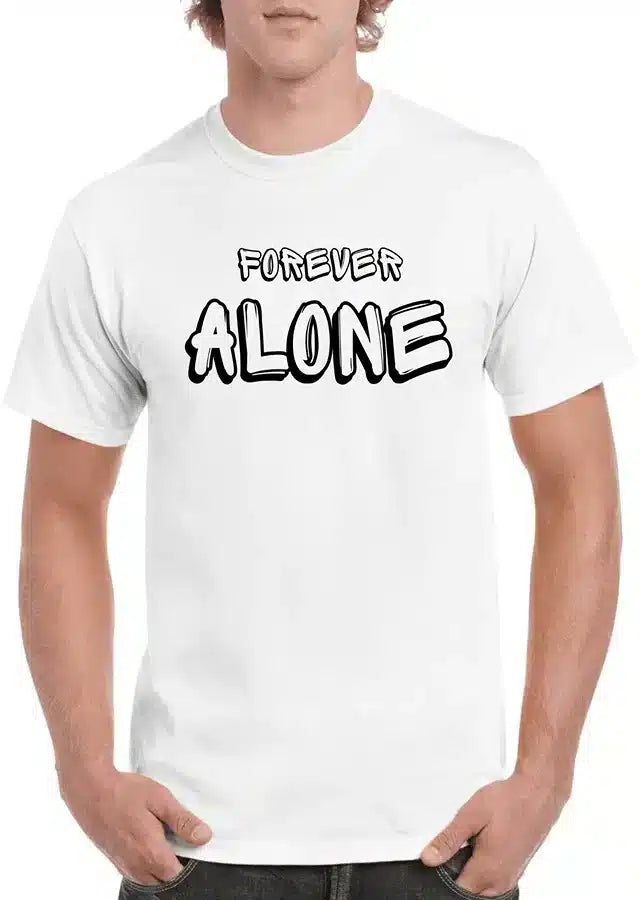 Tricou personalizat Bărbați - Forever alone