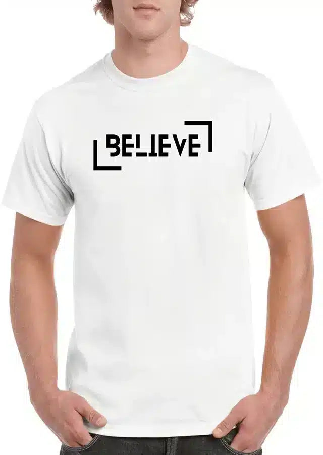 Tricou personalizat Bărbați - Believe