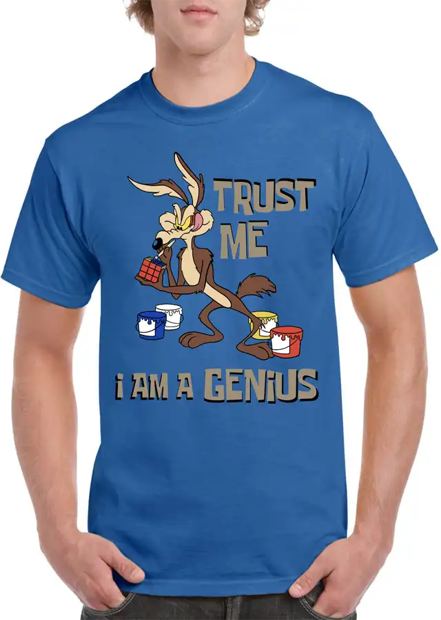 Tricou personalizat Bărbați - Trust me i am a GENIUS