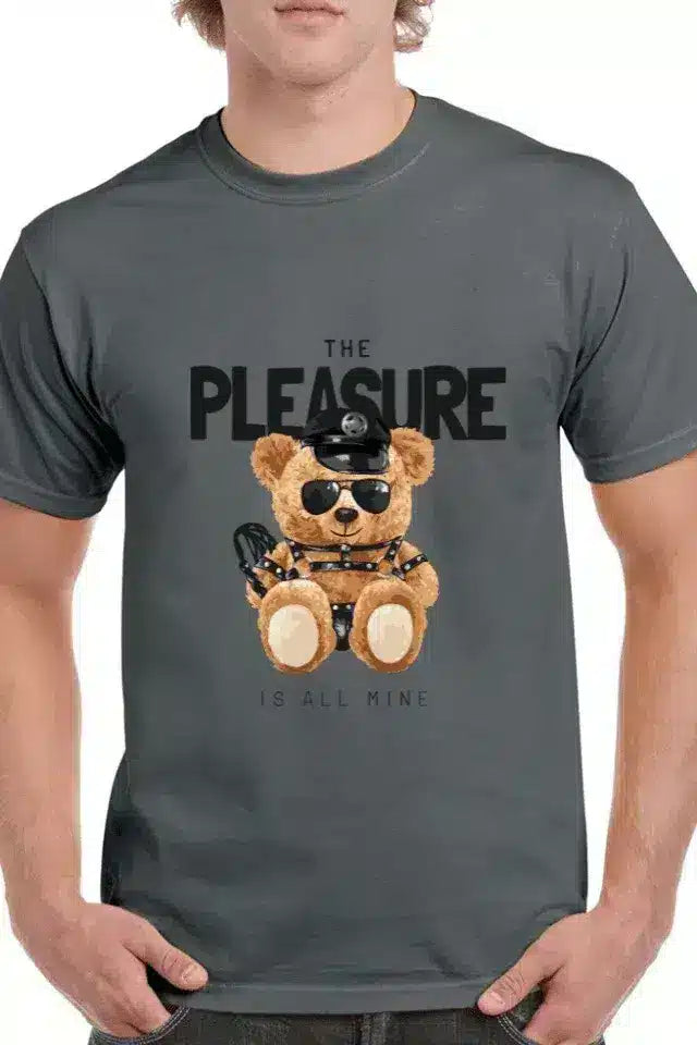 Tricou personalizat Bărbați - "the pleasure is all mine"