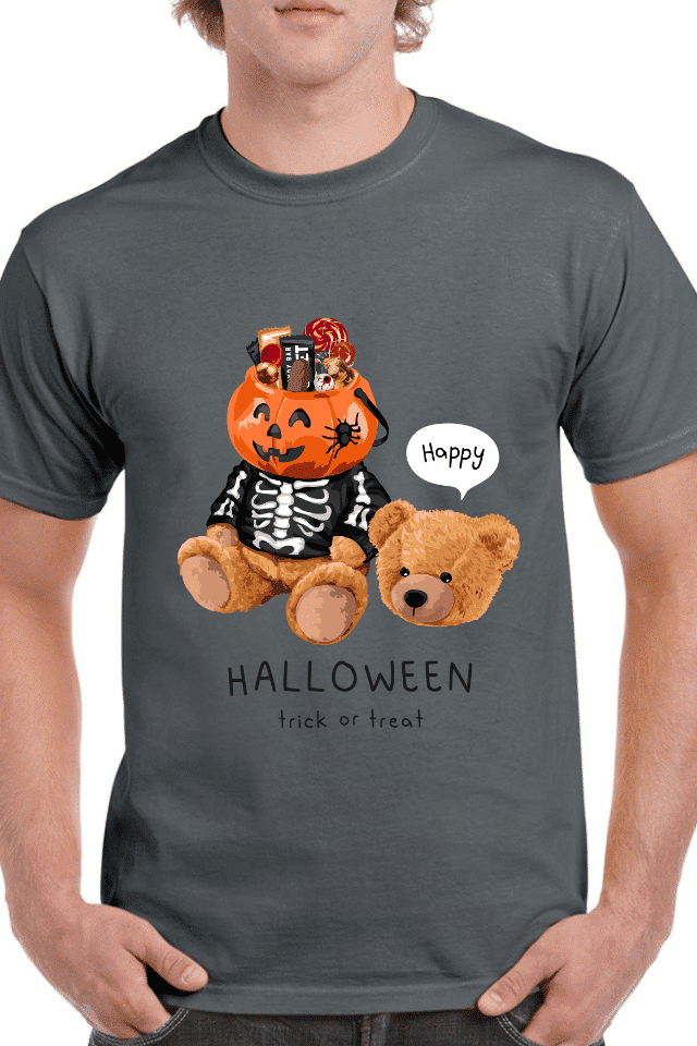 Tricou personalizat Bărbați - Happy Hollowen