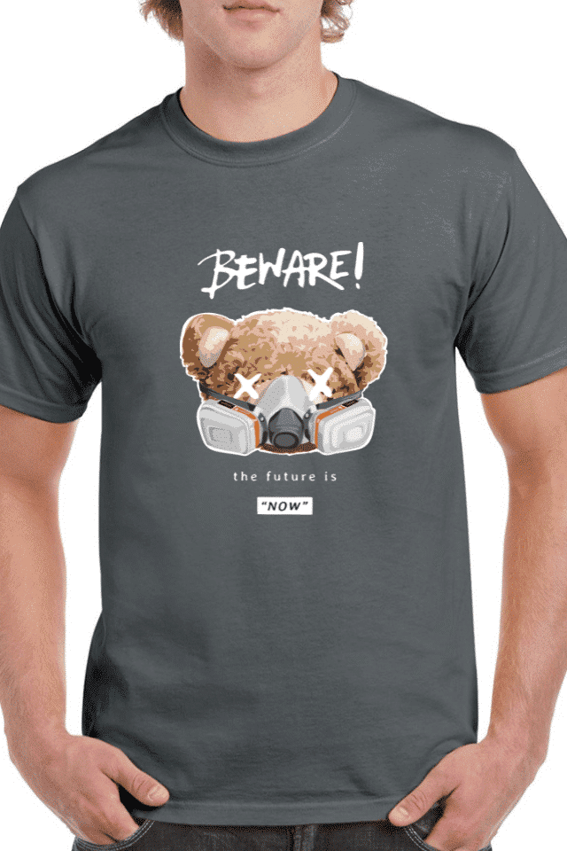 Tricou personalizat Bărbați - Beware! The future is NOW