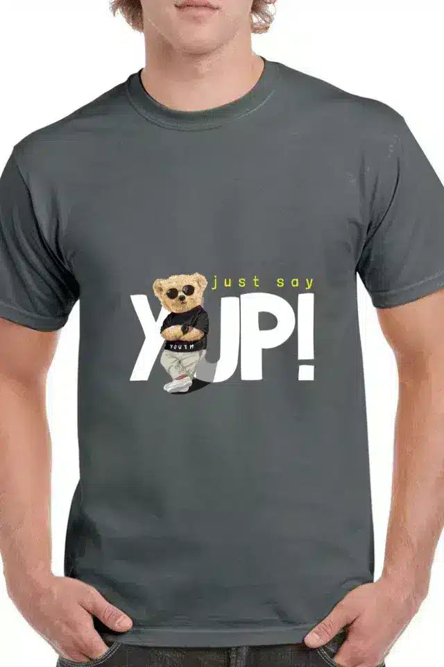 Tricou personalizat Bărbați - Just say YUP!