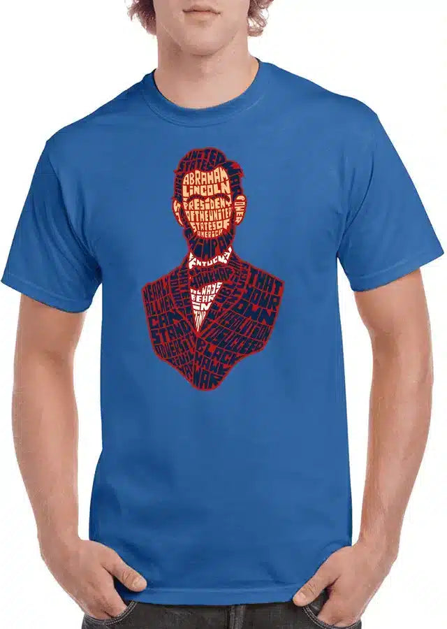 Tricou personalizat Bărbați - Abraham Lincoln