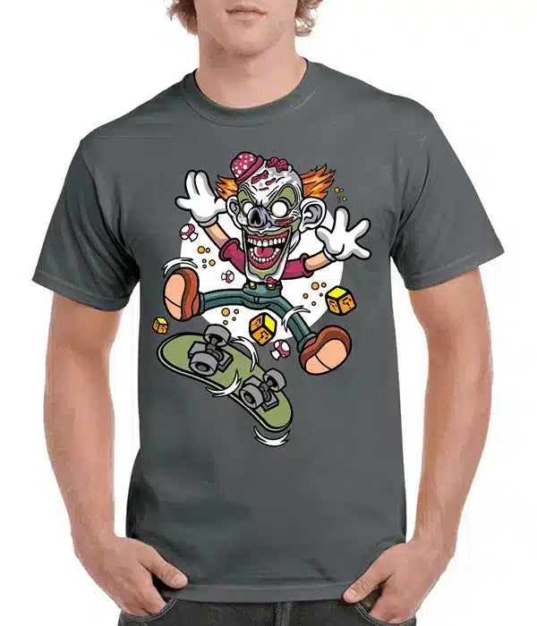 Tricou personalizat Bărbați - Joker on skateboard