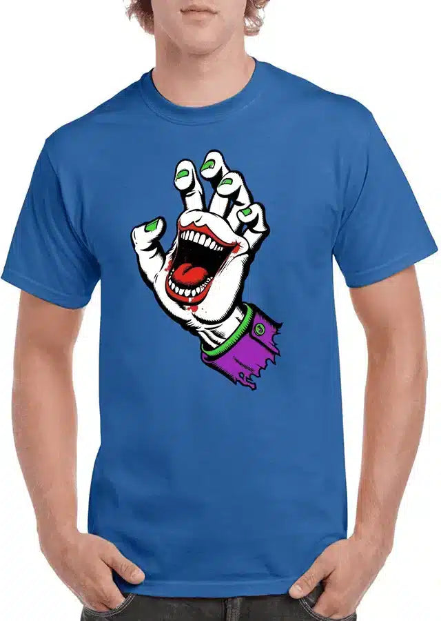 Tricou personalizat Bărbați - The hand of the joker