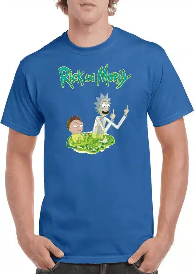 Tricou personalizat Bărbați - Rick și Morty