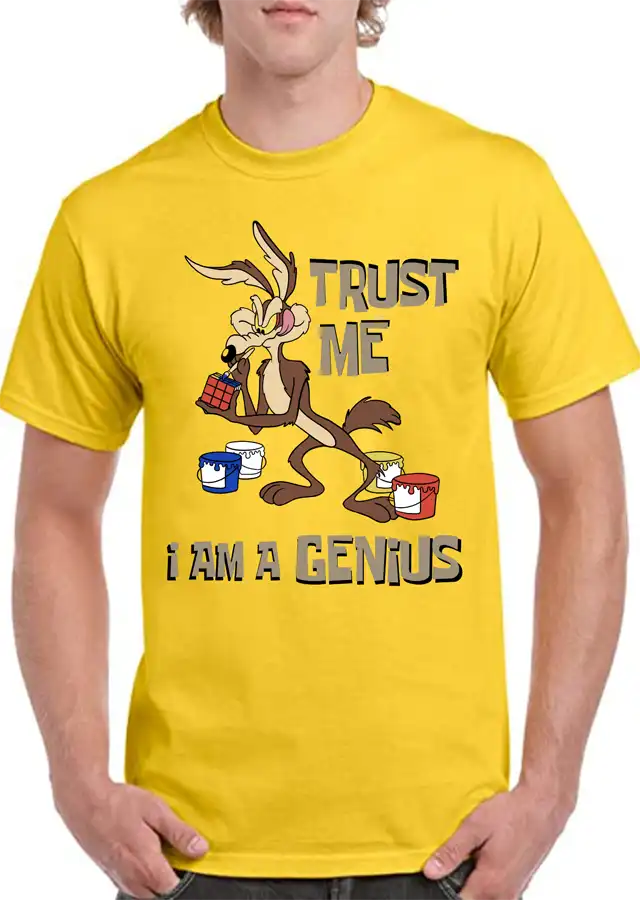 Tricou personalizat Bărbați - Trust me i am a GENIUS