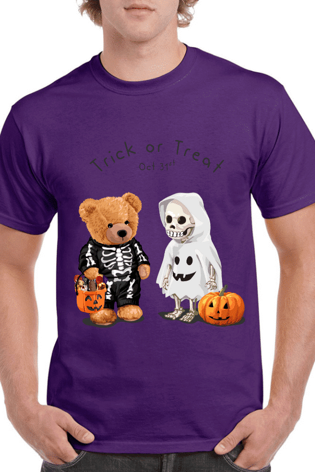 Tricou personalizat Bărbați - Trick or... Treat Bears
