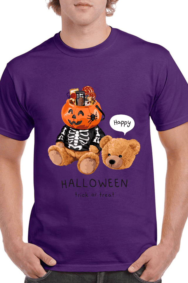 Tricou personalizat Bărbați - Happy Hollowen