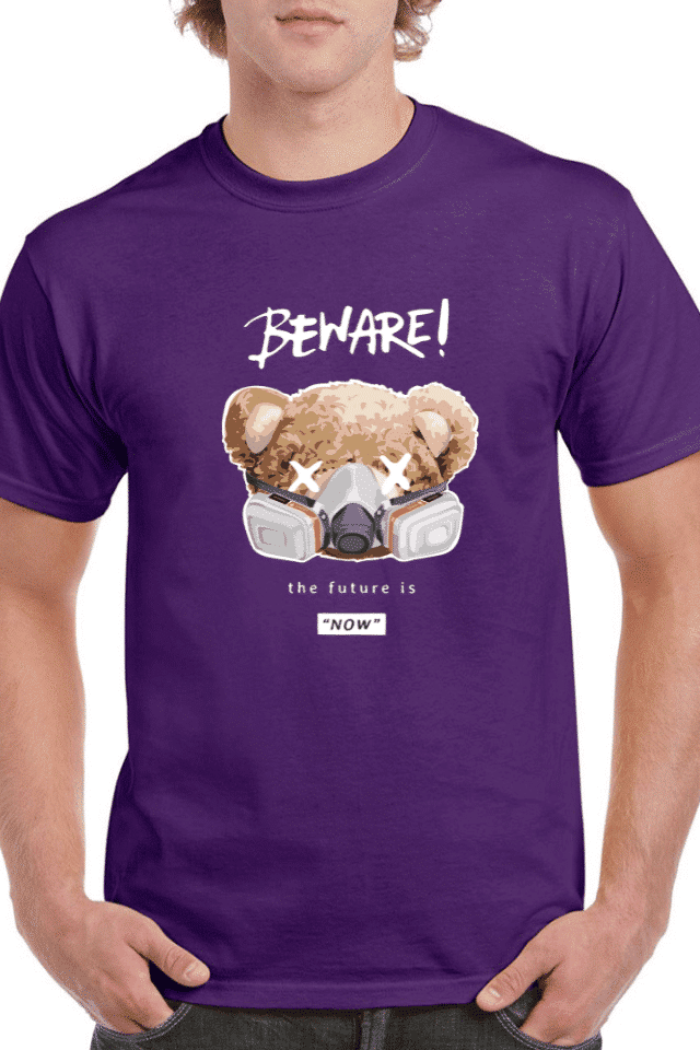 Tricou personalizat Bărbați - Beware! The future is NOW
