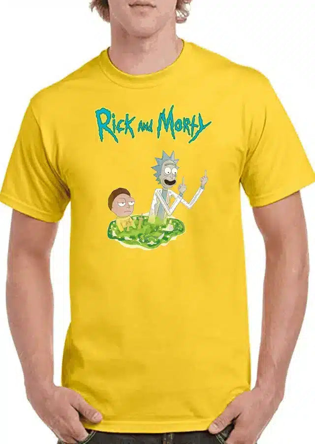 Tricou personalizat Bărbați - Rick și Morty