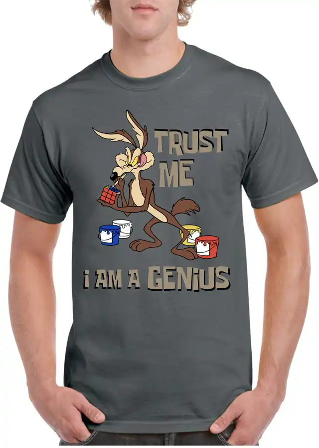 Tricou personalizat Bărbați - Trust me i am a GENIUS