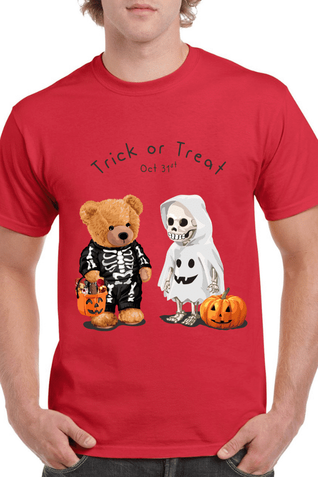 Tricou personalizat Bărbați - Trick or... Treat Bears